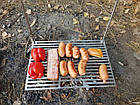 Решітка-гриль із неіржавкої сталі 5 мм BBQ (портативна з ніжками), фото 5