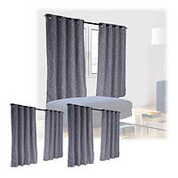 Комплект з 2 штор з візерунком 175х135 см