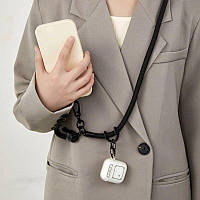 Ремешок для телефона через плече/на шею/на руку толщина 1см, длинна 120 см Phone Lanyard черный(GS-173139)