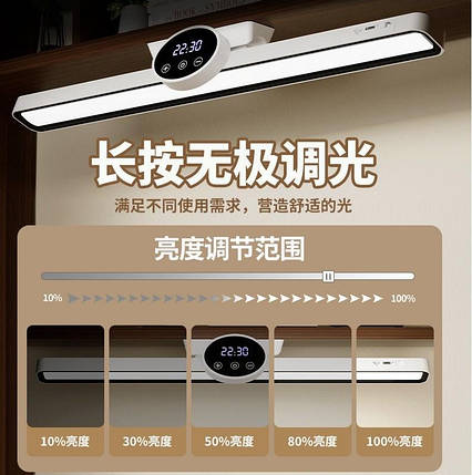 Лампа підвісна LED (55см) (з годинником), фото 1