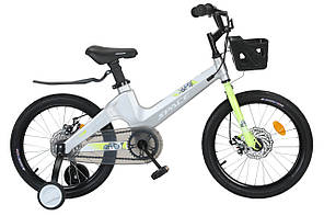 Велосипед MG 18" SPACE KID MOON DD рама-10" сірий 2025