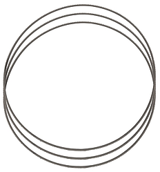 Пильне полотно для стрічкової пили по металу Einhell TE-MB 18/127 Li, 1141x13 мм, 10/14Z, 3 шт (4506160)