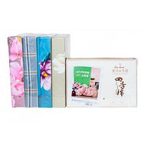 Постільна білизна фланель двоспальна Cotton кольорова 4pcs 180*220 см/200*230 см/48*70 см