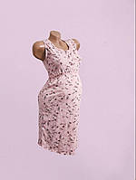 Нічна сорочка з кнопкою для годування