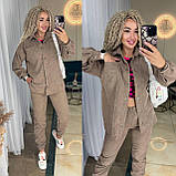 Костюм вельветовий сорочка та штани в кольорах 9592, фото 2