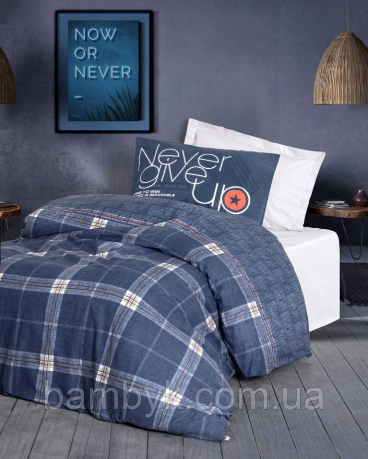 Підліткова полуторна постільна білизна Cotton Box ранфорс Ranforce бавовняна якісна Туреччина