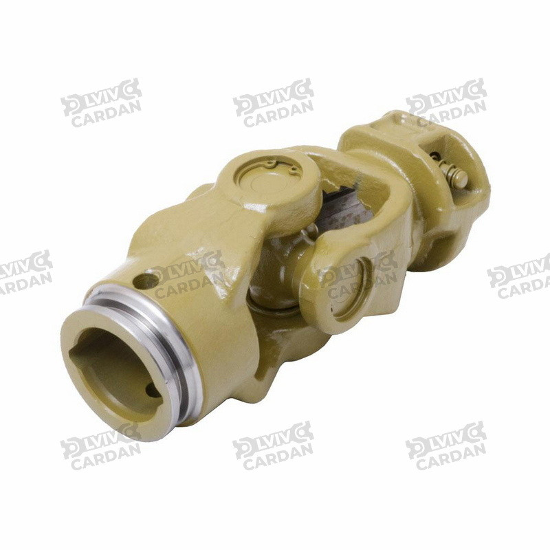 Сільгосп шарнір - хрестовина 27х74,6, 8 шліців 38 мм, труба лимон 413, 390Нм (JS2774-8-L413)