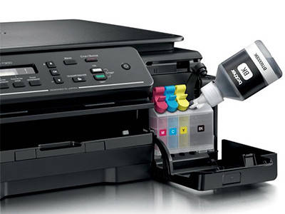 Злив чорнил та промивка СБПЧ в принтерах  Epson/Canon/HP, фото 1