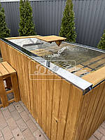 Купіль (чан) для купання, паріння та охолодження SteelSpa 140*200 см