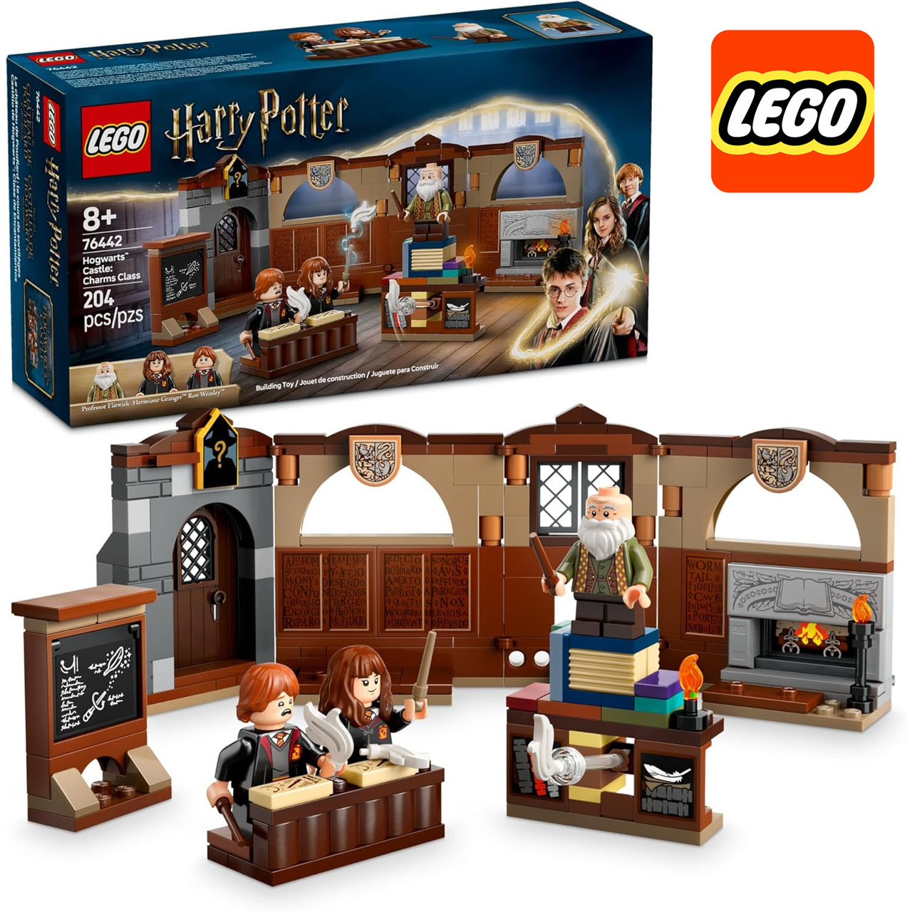 Конструктор Лего Гаррі Поттер Замок Хогвартс Урок заклинань Lego Harry Potter 76442
