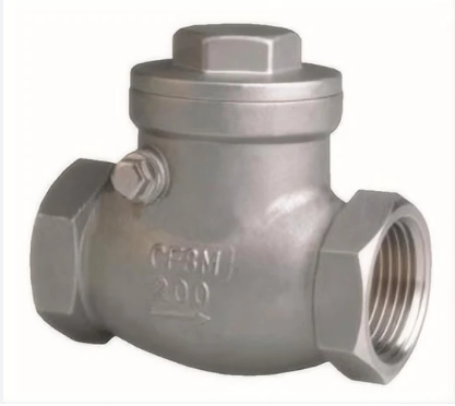 Клапан зворотний нержавіючий поворотний 1/2" (Ду 15) AISI 304