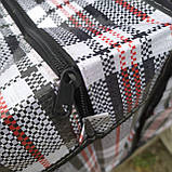 Сумка господарська з блискавкою 80 х 60 х 35 см 6 шт в упаковці К7, фото 4