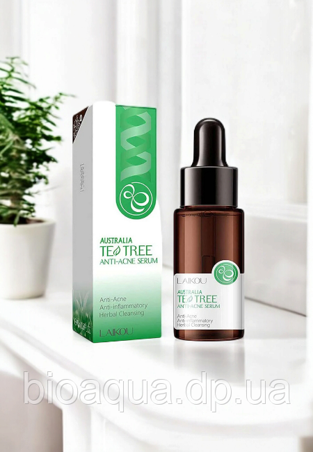Сироватка від акне з екстрактом чайного дерева LAIKOU Australia Tea Tree Anti-Acne Serum