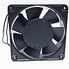 Побутовий вентилятор на підшипнику 120×120×38, 220В, HBL 23Вт на 7 лопатей (квадратний). Eazil, фото 5
