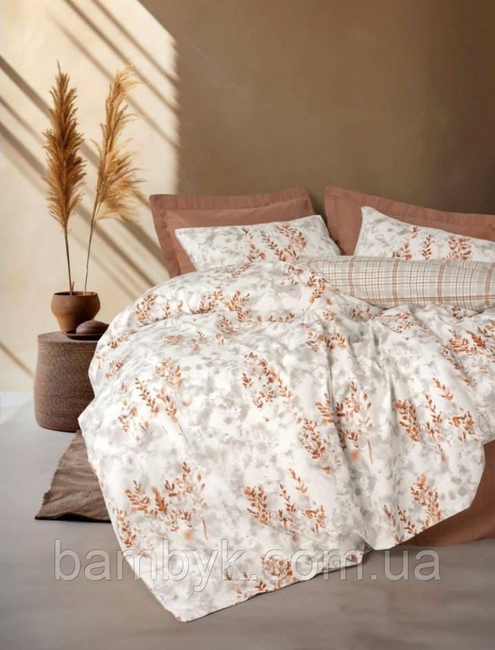 Постільна білизна Cotton Box "Lamina Tarcin" ранфорс Ranforce бавовняна євро розміру Туреччина "Lamina Tarcin", фото 1