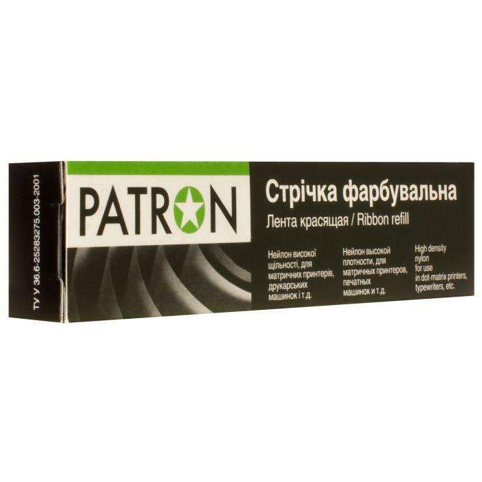 Стрічка до принтерів 13мм х 12м (К) Patron (RIB-PN-12.7x12-