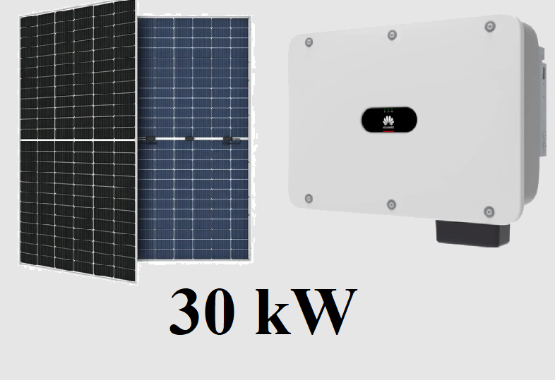 Сонячна електростанція Huawei 30kW мережева клас комфорт+