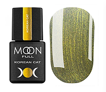 Гель-лак для нігтів Moon Full Korean Cat 03 Сяючий Золотий, 8 мл