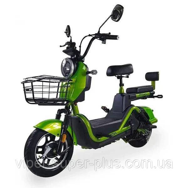 Електроскутер Електровелосипед Crosser CR2 Двохмісний 2024 (500W, 60V, 20Ah) Зелений