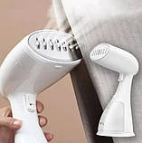 Паровий відпарювач для одягу R-1214W білий з насадками, 1500 Вт, 300 мл, фото 3