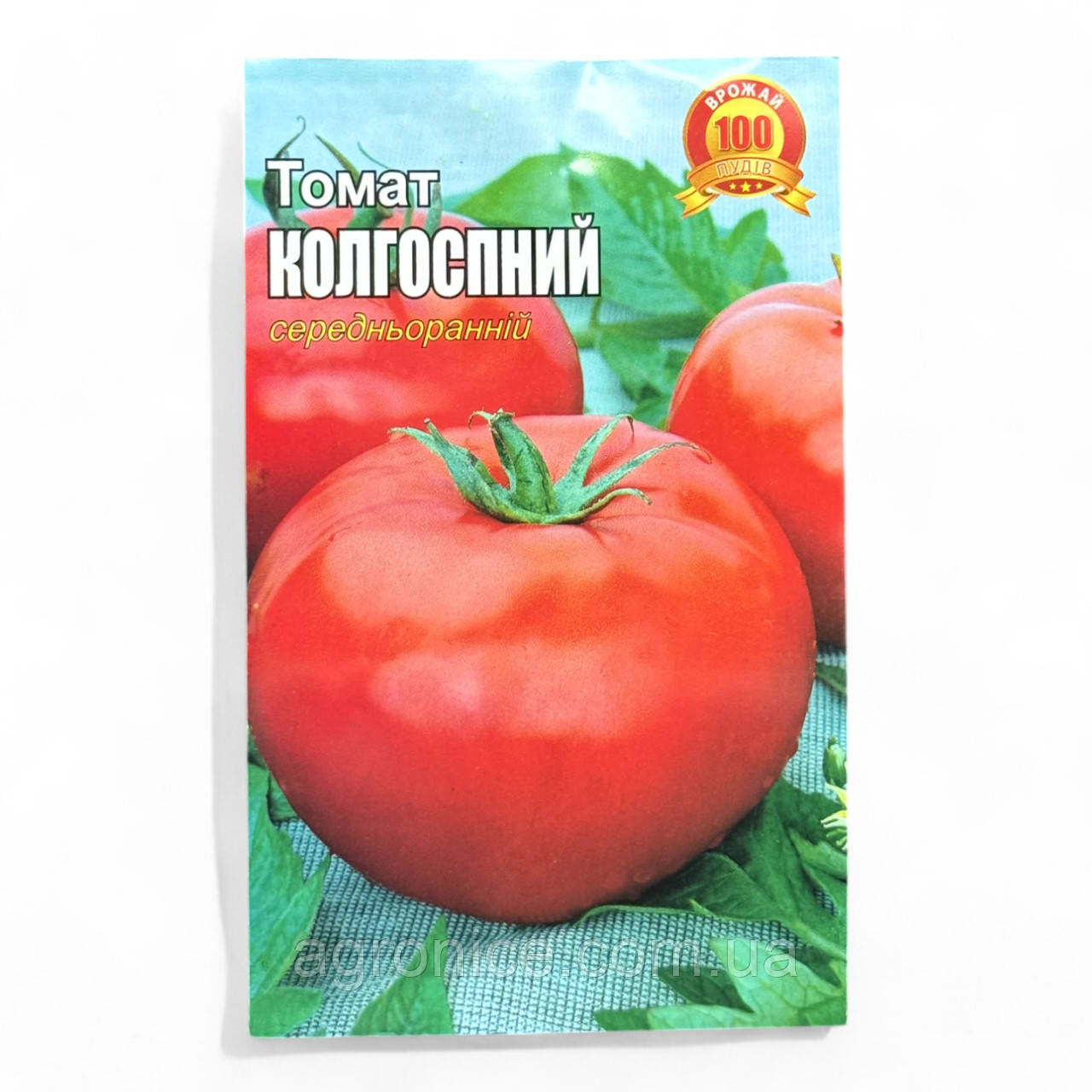 Насіння томатів помідор «Колгоспний №2» середньостиглий 3 грами, фото 1