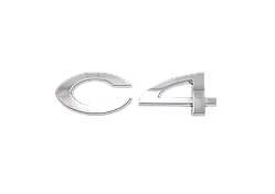 Емблема напис багажника Citroen C4
