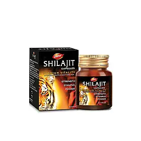 Dabur Shilajit 30 Capsule вітаміни для чоловіків підсилювач енергії