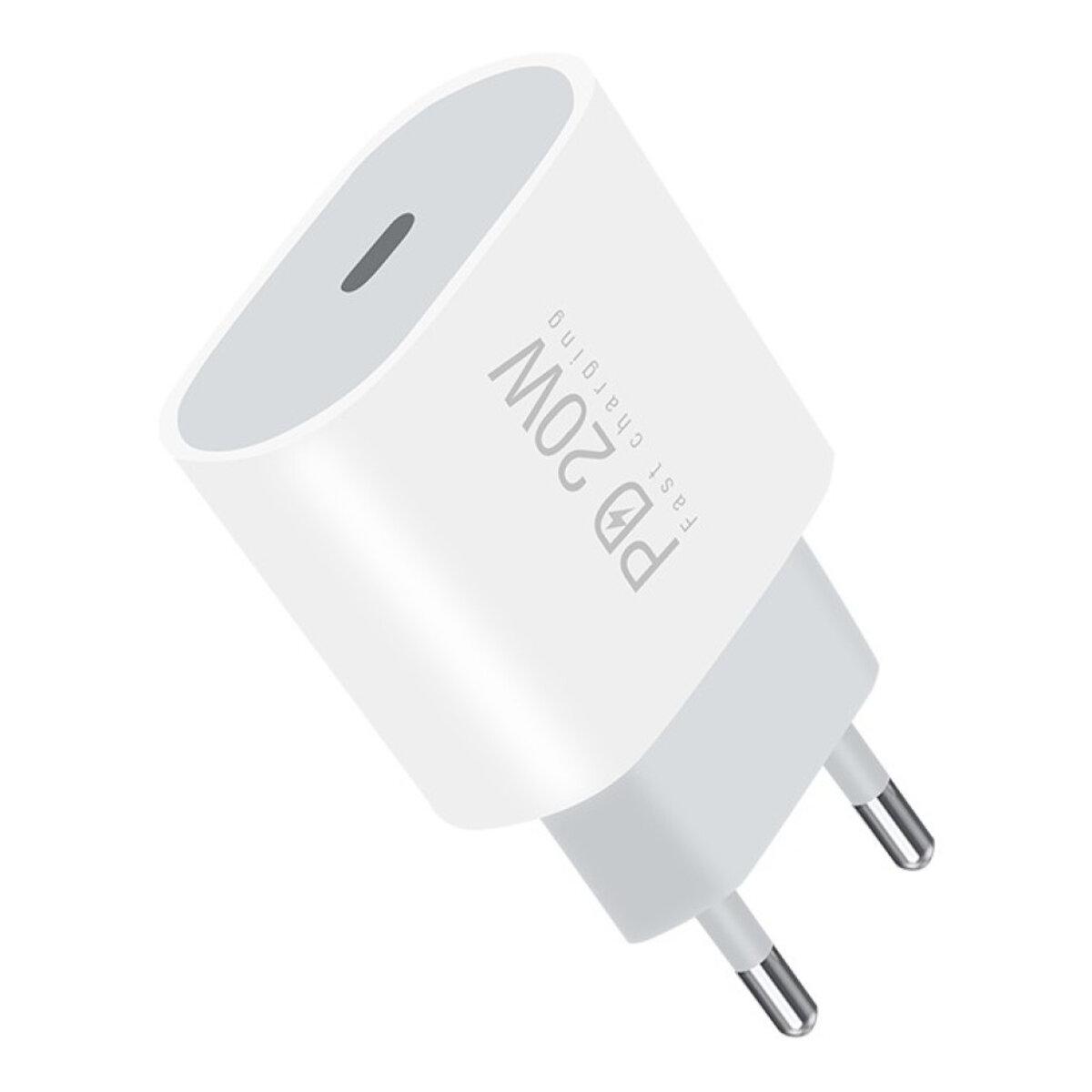 Зарядний пристрій WUW-C178 1Type-C PD20W white