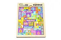 Розвиваюча дерев'яна іграшка "Тетріс Транспорт" Puz-22922 PuzzleOK