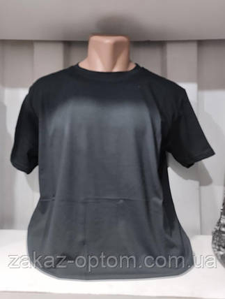 Футболка чоловіча батал оптом (2XL-6XL) Туреччина-131414, фото 1
