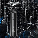 Бритва електробритва RAF R.4031 з плаваючими головками та дисплеєм акумуляторна, фото 2