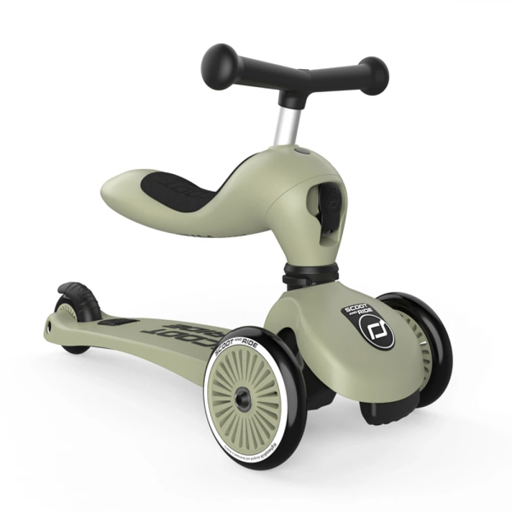 Самокат Scoot and Ride серії Highwaykick-1 оливковий, 1-5 років (SR-160629-OLIVE)