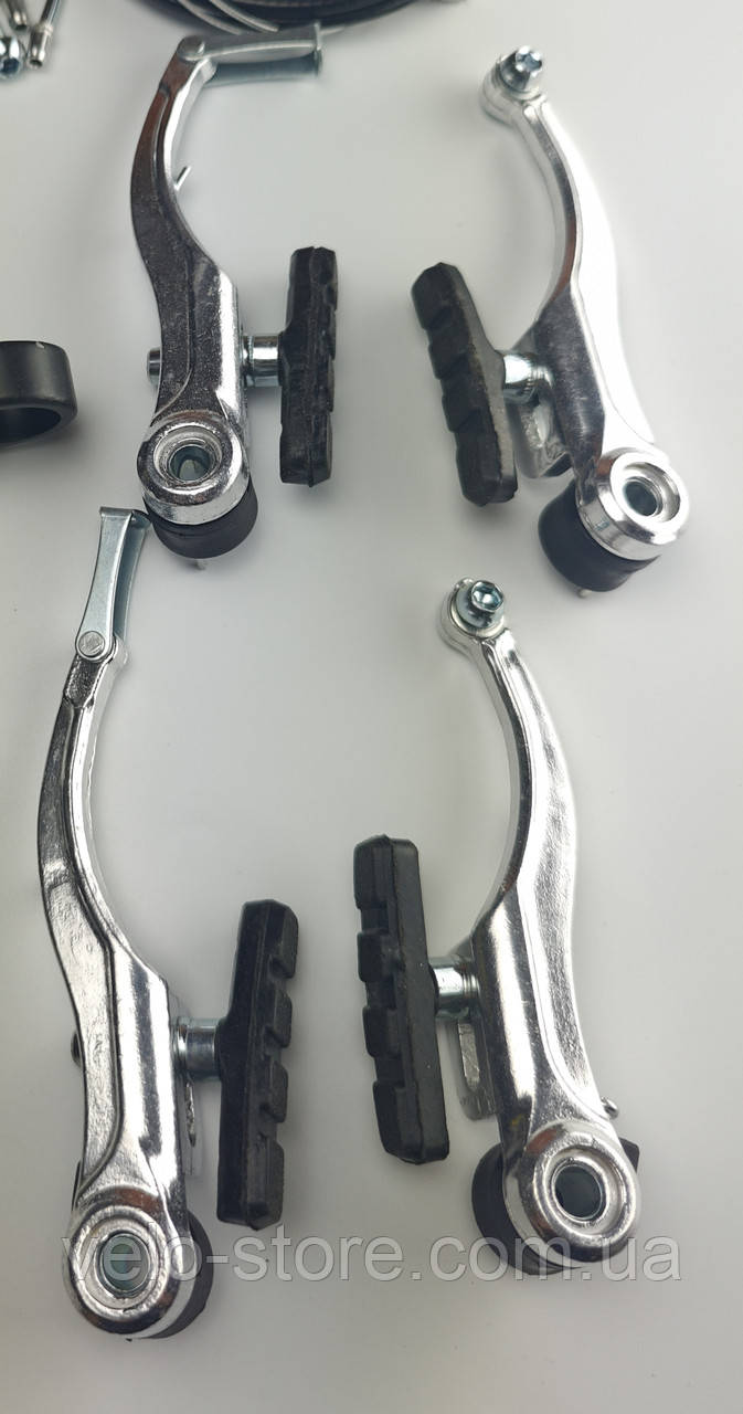 Комплект гальм для велосипеда V-Brake, перед + зад