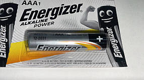 Батарейка лужна Energizer Alkaline Power AAA/LR03 (ціна за 1шт батарейку)