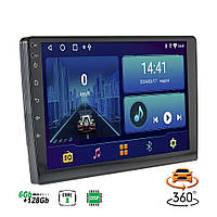 Андроід магнітола 9 дюйм 10 дюйм карплей Decker D9-002 (6x128 360D)