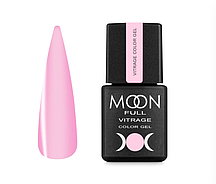Гель-лак для нігтів Moom Full Vitrage Color Gel 01 Рожевий туман, 8 мл