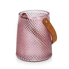 Ваза для декору "Flower Basket" 13х14.8 см зі скла Fissman