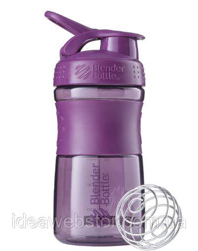 Шейкер спортивний (пляшка) BlenderBottle SportMixer Flip 20oz/590ml Plum