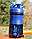Шейкер спортивний (пляшка) BlenderBottle SportMixer Flip 20oz/590ml Navy, фото 6