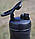 Шейкер спортивний (пляшка) BlenderBottle SportMixer Flip 20oz/590ml Black, фото 6