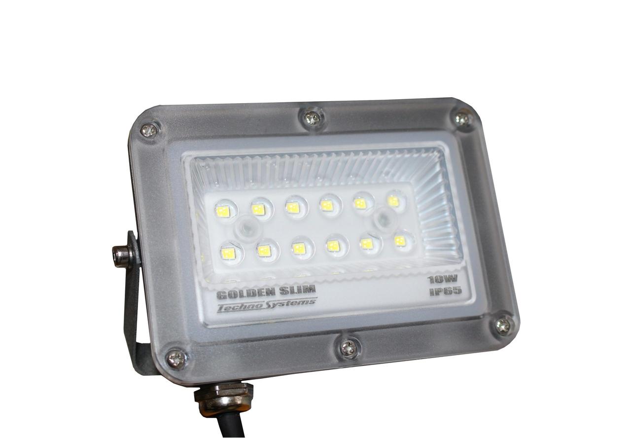 Прожектор LED 10W GOLDEN Slim 220V 1100Lm 6500K IP65 Ny95000990