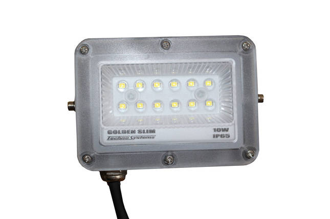 Прожектор LED 10W GOLDEN Slim 220V 1100Lm 6500K IP65 Ny95000990, фото 2