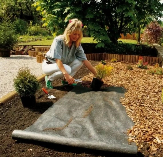 Геотекстиль для сада