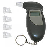 Алкотестер цифровий з мундштуками, Хороший алкотестер, Алкотестер алкоголю персональний, Цифровий драгер, фото 3