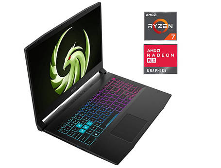 Ігровий ноутбук Б-клас MSI Bravo 15 B7ED/ 15.6" 1920x1080/ Ryzen 7 7735HS/ 16GB RAM/ 512GB SSD/ Radeon RX 6550M 4GB, фото 1