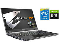 Ігровий ноутбук Б-клас Gigabyte Aorus 17G YD/ 17.3" 1920x1080/ i7-11800H/ 32GB RAM/ 512GB SSD/ RTX 3080 8GB