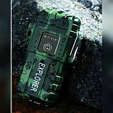 Запальничка імпульсна JL317 Explorer, Вітрозахисна запальничка, Запальничка юсб з гравіюванням, фото 4