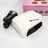 Сушарка для нігтів UV LAMP CCF+LED, Сушарка для нігтів, Портативна сушарка для нігтів. Колір: білий, фото 3