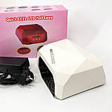 Сушарка для нігтів UV LAMP CCF+LED, Сушарка для нігтів, Портативна сушарка для нігтів. Колір: білий, фото 6