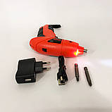 Шуруповерт викрутка Електрична PRO TUOYE з бітами та адаптером, електро шуруповерт, компактний легкий, фото 6